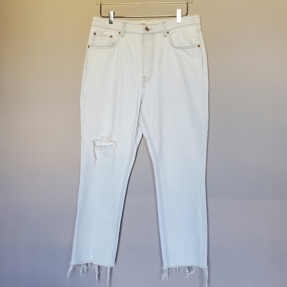GRLFRND High Rise Straight Leg Crop in Ojai JEANS - Picture 5 of 12